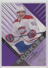 2016-17 SP Game Used Authentic Rookies Purple Artturi Lehkonen #147 z7d