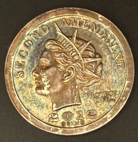 2012 Buds Guns Shop Ruger Norfed Bullion .999 Silver 1/2 Oz Art Coin