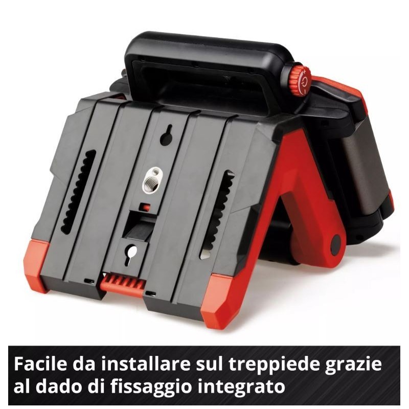 Faretto LED a Batteria Einhell Illuminazione Ambienti per Officina e Garage - Miniatura 6