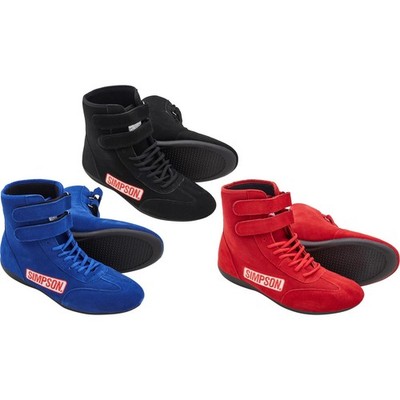 Simpson Racing Shoes Suede Hightop