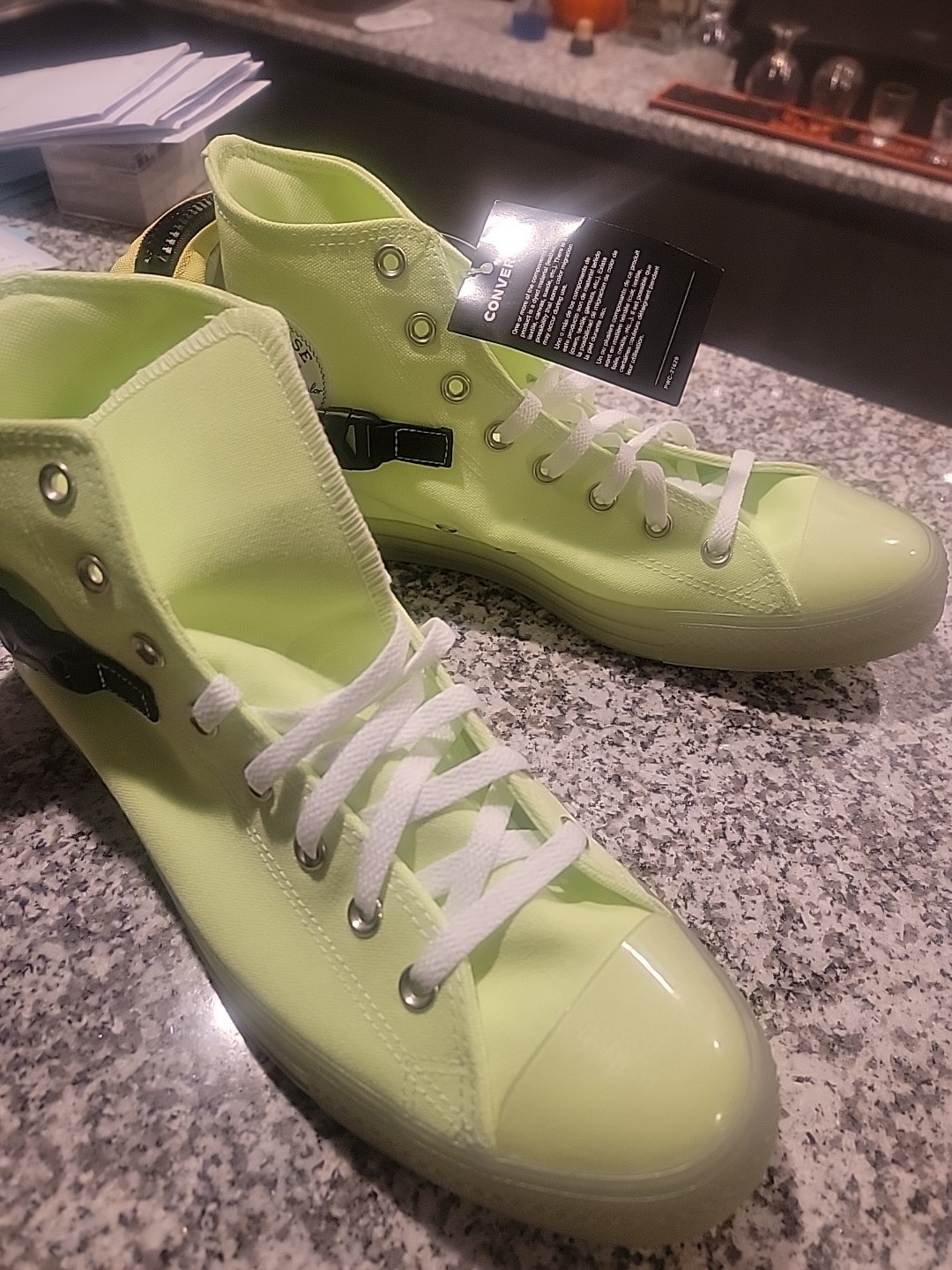 Converse Lime Green Mens 12