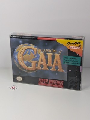 Illusion of Gaia (Super Nintendo Entertainment System SNES, 1994) BOX ONLY