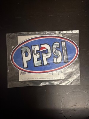 Pepsi Cola Patch Surfing Nothing Else Is a Pepsi 5'' oval Sealed Old Stock