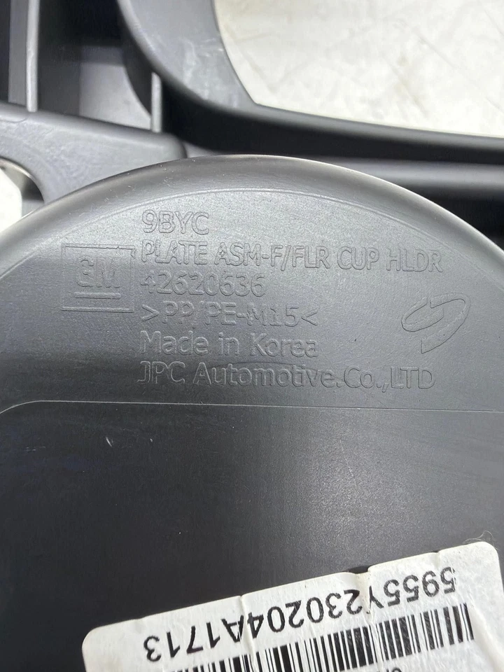 21-23 CHEVROLET TRAILBLAZER CONSOLA PORTAVASOS BISEL CUBIERTA 42620636 OEM Foto 3 de 3