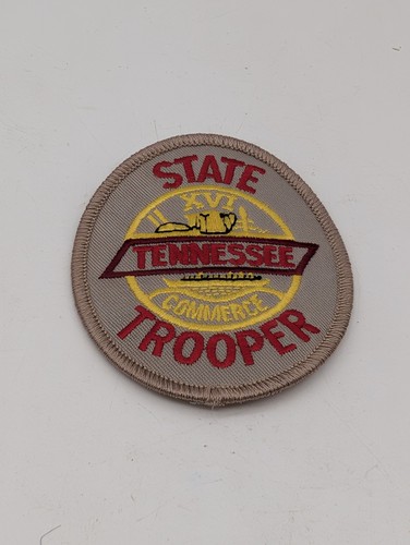 State Trooper (Tennessee) Uniform Take-Off Shoulder Patch from the Early 1980's