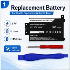1350mAh Li-ion Replacement Battery for Kindle Paperwhite 2013/2015 DP75SDI
