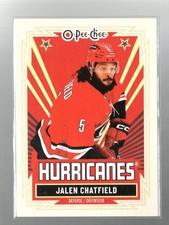 2025-26 O-Pee-Chee #361 Jalen Chatfield Retro Black Border #/100