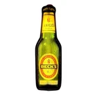 Vintage Beck's Beer Lighted Sign 26" Bottle Light Up Wall Bar Sign Man Cave 80s