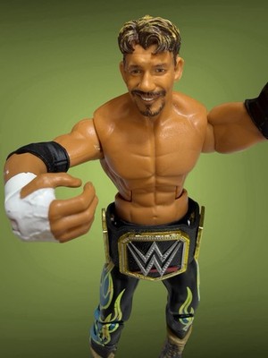 🔥WWE Legends Elite Collection Eddie Guererro Action Figure W/Belt