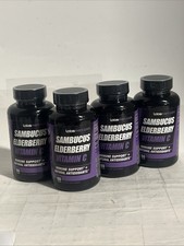 4x Sambucus Elderberry Immune Support Supplement/Daily 60 Count Exp 06/26