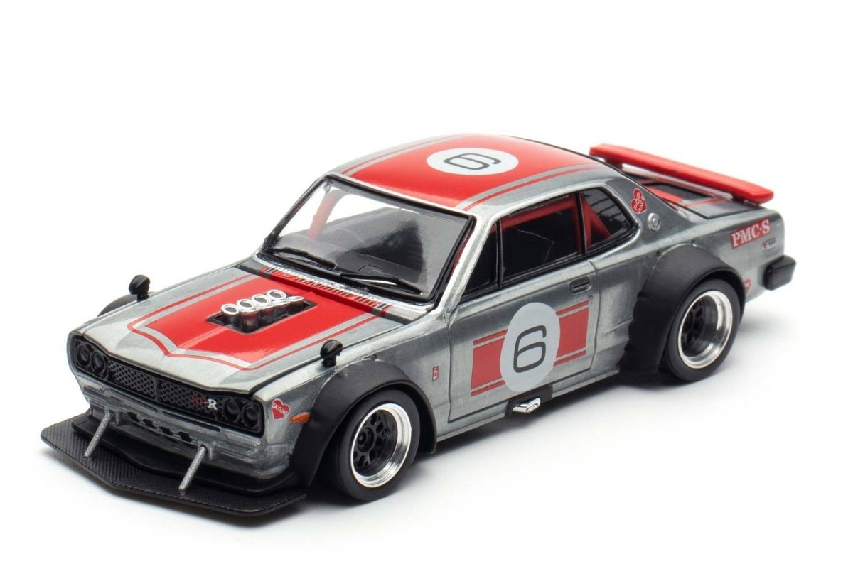 Pop Race Xcartoys 1:64 Nissan Skyline GT-R Drift Hakosuka APAxpo