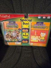 Leap Pad Reading Vocabular Learning System Book  Cartridges Special 2 Book Pack