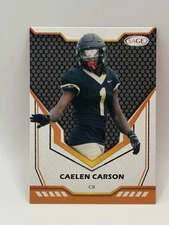 2024 SAGE High Series Black Caelen Carson #175 Rookie Card RC Dallas Cowboys