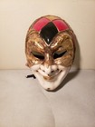 Venetian JESTERS Mask LA MASCHERA DEL GALEONE Vintage Hand Painted MIRA Italy