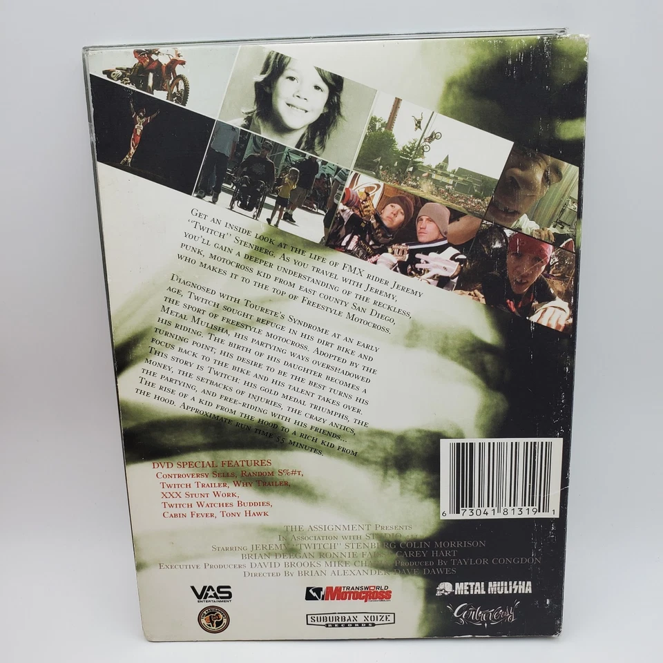 Twitch: Hoodrich DVD, Jeremy Stenberg Motocross, MX, TESTED & WORKING - Image 3 of 4