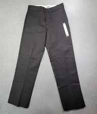 Dickies Pants Mens 34x32 Black 874 Original Fit Work Pant Straight Leg Logo NWT