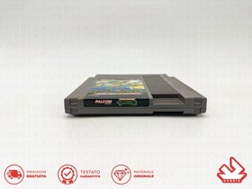 TEENAGE MUTANT HERO TURTLES PALCOM &ndash; ITALIANO NINTENDO SYSTEM PAL ITA NES-88-ITA