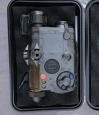 NEW! UHP Somogear Peq 15 - Black Housing RED Vis Laser & IR + Illuminator Potted