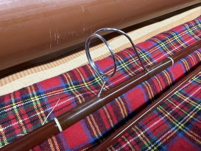 Vintage Fenwick FS60 Ultra Light Spinning Rod Tube & Sock , 6', 2