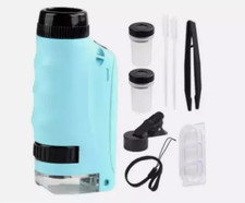 Mini Microscope for Kids gift, Portable Microscope, LED Lighting Small Handheld