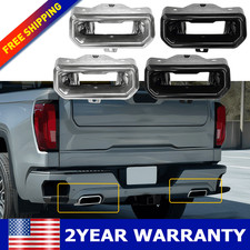 2pcs Exhaust Tips Bezels For Chevy Silverado Gmc Sierra 1500 2019 2023 Stainless 2pcs Exhaust Tips Bezels For Chevy Silverado Gmc Sierra 1500 2019 2023 Stainless