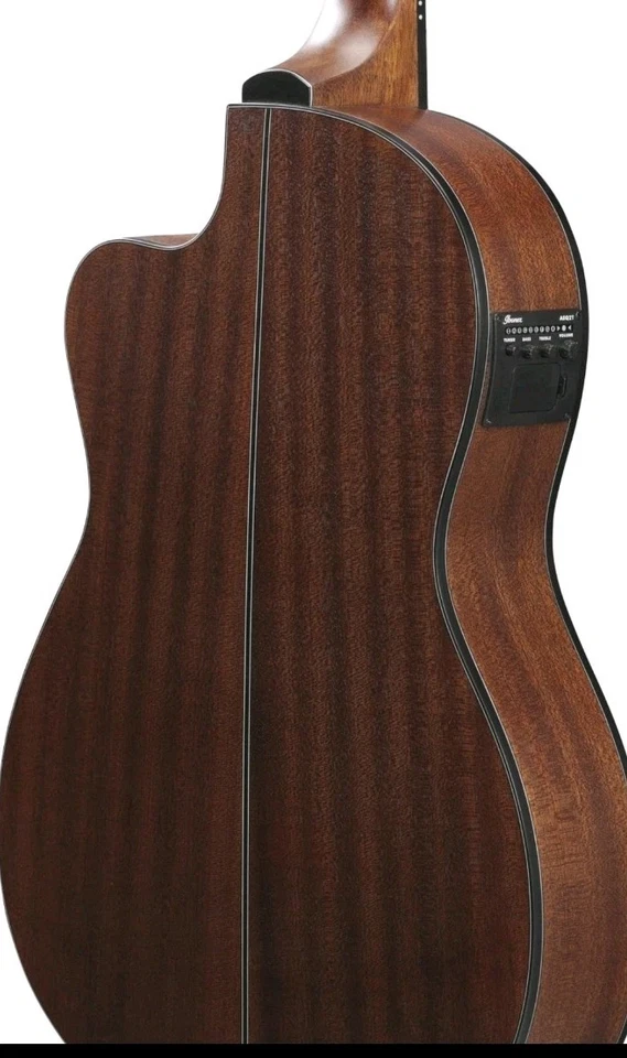 NUOVA Ibanez GA5MHTCE-OPN 4/4 CHITARRA CLASSICA NYLON THIN PIEZO OSSO - Immagine 3 di 4