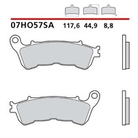 Brembo VORDERRADBREMSBELAGE-KIT FUR Honda CB F Hornet ABS 600 07-10-COD. 07HO57S