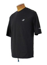NEW w/ Tags O'NEILL Men's Black Skins S/S Rash Tee SPF 50 size LARGE
