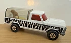 Matchbox #57 Wild Life Truck Lesney Vintage 1980 Zebra RARE!