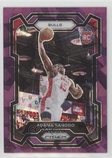 2023-24 Panini Prizm Purple Ice Prizm 39/149 Adama Sanogo #286 kq9