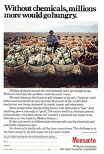 1979 Monsanto: Without Chemicals Vintage Print Ad