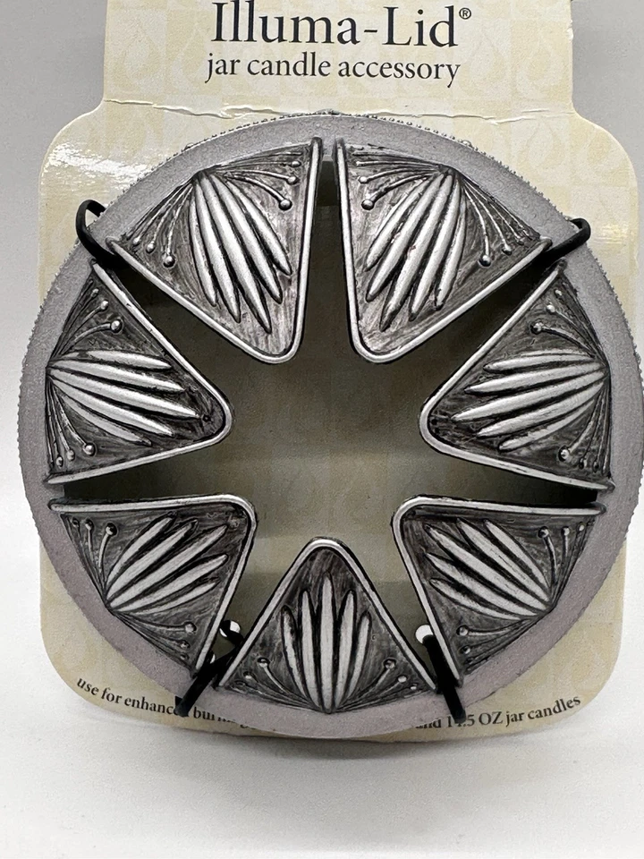 Yankee Candle Illuma 2011 tapa tarro tapa antiguo cúpula de bronce NUEVO Foto 2 de 4