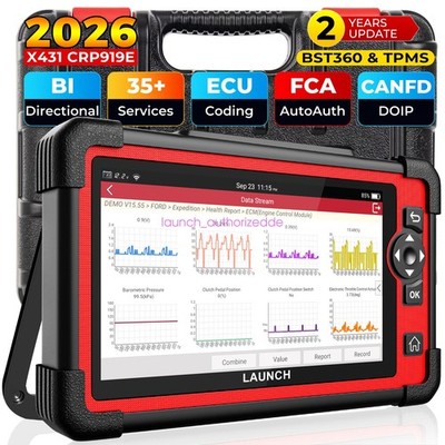 2026 LAUNCH X431 CRP919E PRO KFZ OBD2 Diagnosegerät ALLE SYSTEM ECU Coding TPMS
