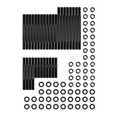 Metal Cylinder Head Stud Kit With Washers Fit For Bbc Big Block Chevy 454 Black Metal Cylinder Head Stud Kit With Washers Fit For Bbc Big Block Chevy 454 Black