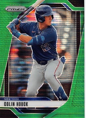 2025 Panini Prizm - Colin Houck #226 Green Pulsar Prizm /25 (RC)