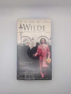 Wilde (VHS, 1999) Promotional Copy New