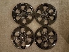 1 New Set 2019 20 21 2022 Rav4 Rav 4 Hubcaps 17 Wheel Covers 61186 Black