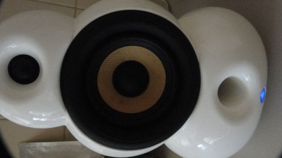 A Matched Pair Of Scandyna SmallPod Air Hi-Fi Stereo Speakers In 