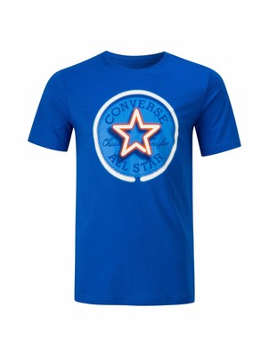 magliette converse bambino blu