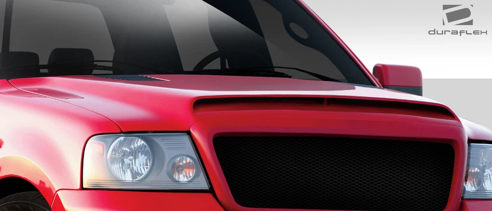 For 2004-2008 F-150 / 2006-2008 Lincoln Mark LT Duraflex Super Snake Look Hood - Foto 3 de 3