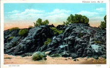 VOLCANIC LAVA Mt. Taylor NEW MEXICO c1941 Postcard