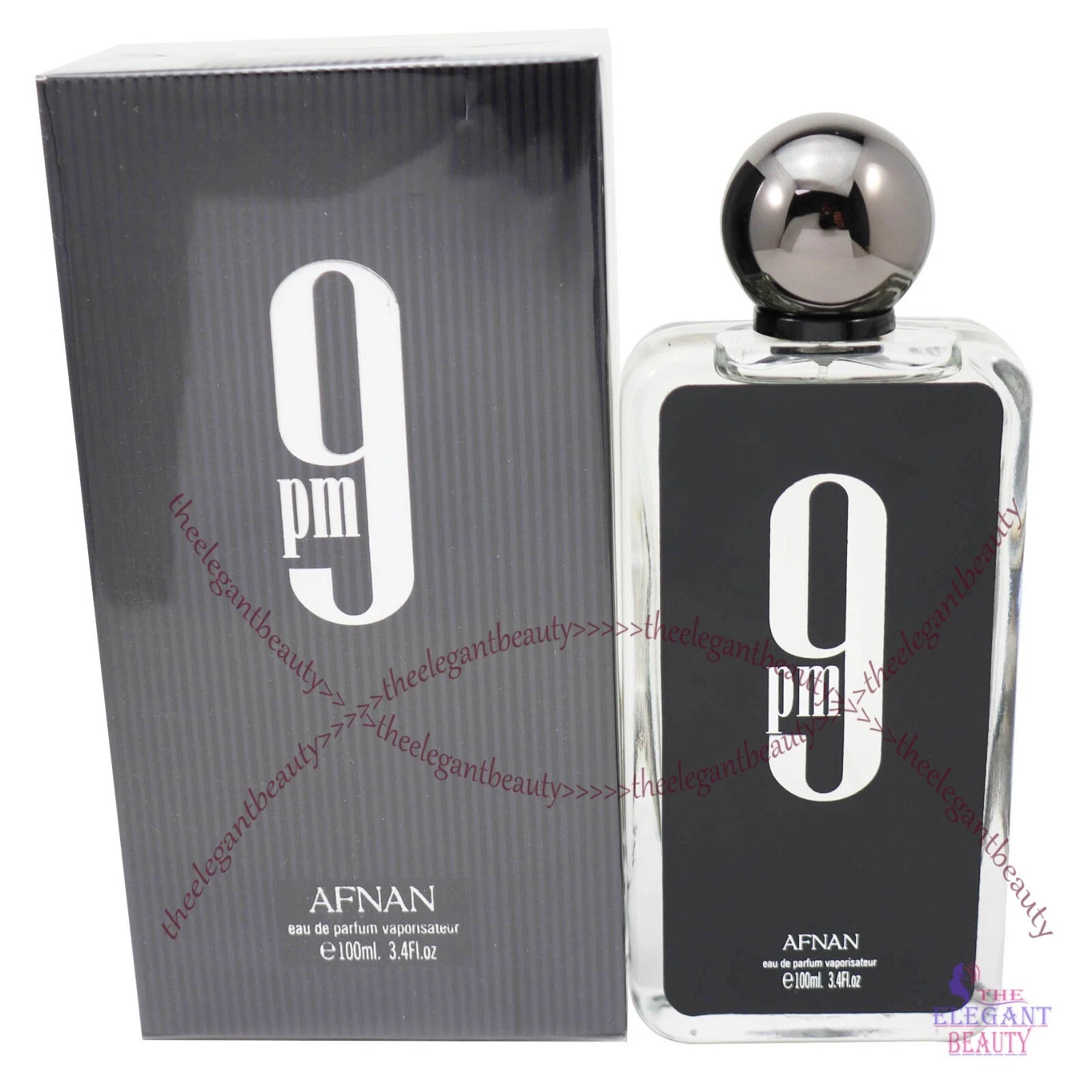 Afnan 9 PM By Afnan 3.4oz/100ml Edp Spray For Unisex New In Box