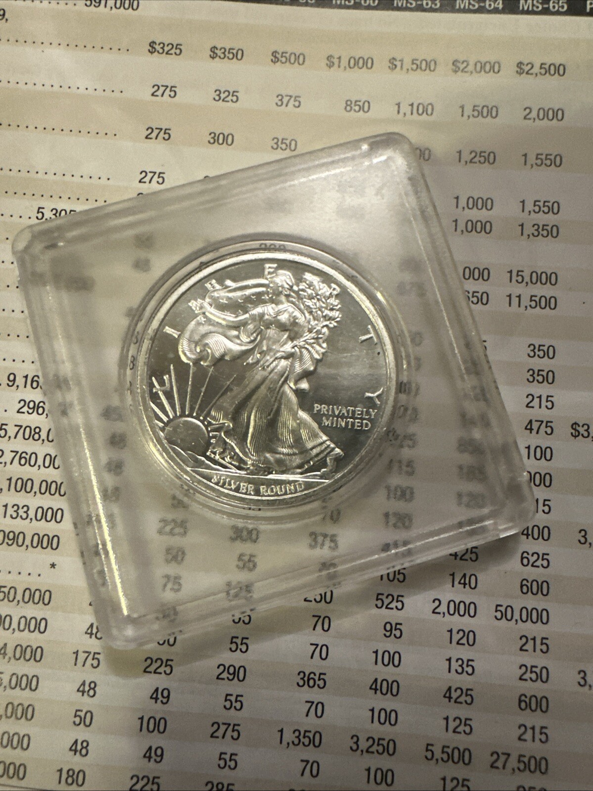 1/2 Troy Oz Liberty Round