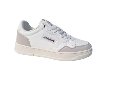 Herrenschuhe Sneaker Carrera Schnürer weiß rutschfest Art. 25100