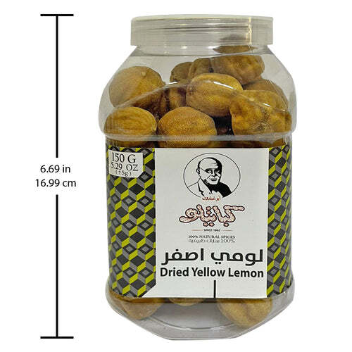 Kabatilo getrocknete gelbe Zitronen, 5,29oz - لومي اصفر - Bild 2 von 4