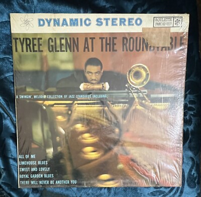 Tyree Glenn At The Roundtable Record 12'' Vinyl LP 33 RPM R-25050 Jazz
