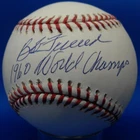 JSA Bob Friend Autographed Signed AUTO INSCR MLB Allan H. Selig Baseball DBB 355