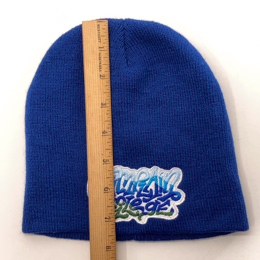 Champlain College scribble spell out winter beani… - image 5