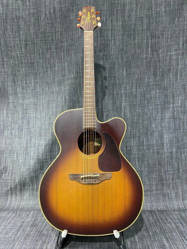 タカミネ　エレアコ　NPT012BS　純正ハードケース付き TAKAMINE NPT-012 BS エレアコ ギター ハードケース付き 楽器