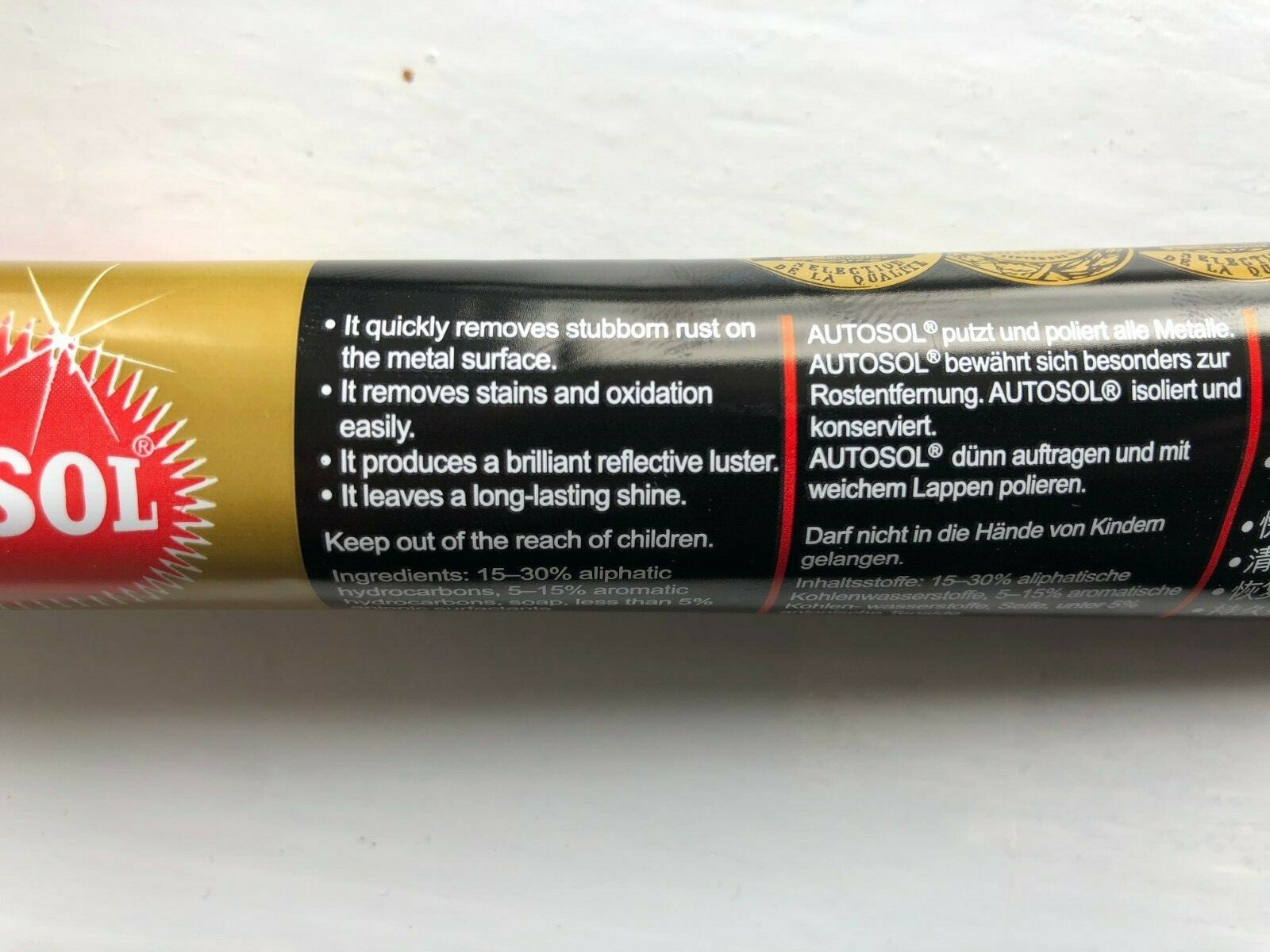 Autosol Car Metal Polishing Kit Chrome Exhaust Polish eBay